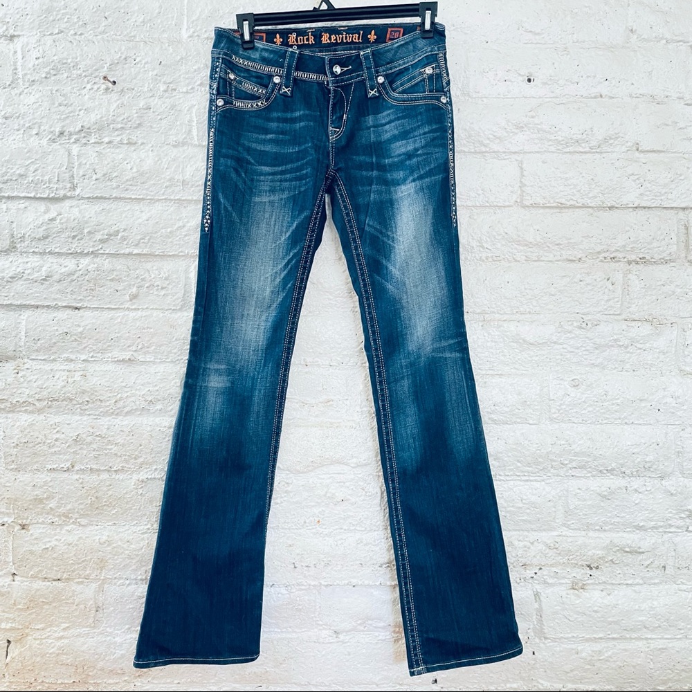 COPY - Rock revival jeans. Denim size 28 - Picture 2 of 15